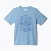 Shirt Kinder Columbia Valley Creek Graphic ripple blue/hike guide