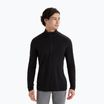 Thermo-Longsleeve Herren icebreaker Merino 200 Oasis Half Zip black