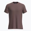 Trekking Shirt Herren icebreaker Merino 125 Cool-Lite Sphere III SS Tee carob heather