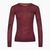 Damen Smartwool Intraknit Merino 200 Crew Thermo-T-Shirt kastanienbraun 19284