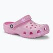 Slides Schlappen  Kinder Crocs Classic Glitter Clog flamingo