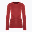 Smartwool Intraknit Thermal Merino Baselayer Longsleeve Crew Damen scharlachrot/schwarz