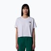Shirt Damen The North Face Simple Dome Cropped Slim Tee tnf white