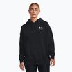 Hoodie Sweatshirt Damen Under Armour Icon Fleece Hoodie black/white