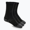 Under Armour Performance Tech 3pk Crew Socken schwarz/schwarz/strahlgrau