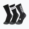 Under Armour Perf Tech Nov Crew 3P Trainingssocken schwarz/schwarz/weiß