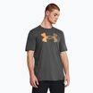 Under Armour Big Logo Fill Herren Trainings-T-Shirt Castlerock/Atomic/Wild Orange