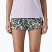 Patagonia Strider Pro 3 1/2" Damen-Shorts wild botanist/thermal blau
