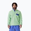 Patagonia Herren-Trekking-Sweatshirt LW Synch Snap-T P/O grün gespült