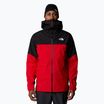 Herren Regenjacke The North Face Jazzi 3L Gtx hohes Risiko rot / schwarz