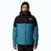 Damen Regenjacke The North Face Jazzi 3L Gtx algenblau/schwarz