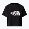 Damen-T-Shirt The North Face Easy Relaxed Cropped schwarz