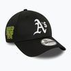 Cap Mütze Herren New Era Patch 9Forty Oakland Athletics black