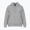 Damen Sweatshirt New Balance Fleece Logo Full Zip sportlich grau