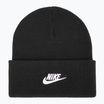 Kinder-Wintermütze Nike Peak schwarz/weiss