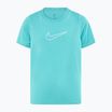 Nike One Dri-Fit grüner Frost/weißes Kinder-T-Shirt