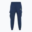 Herren Nike Air Fleece Cargo Hose midnight navy/ volt