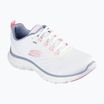 Schuhe Damen SKECHERS Flex Appeal 5.0 New Path white/pink/blue