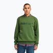 Sweatshrit Herren Timberland Embroidery Tonal Crew Neck black forest green