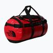 Reisetasche The North Face Base Camp Duffel M 71 l rot/schwarz