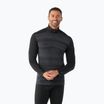 Thermoaktiver Sweatshirt Hoodie Herren Smartwool Classic Thermal Merino Base Layer 1/4 Zip Boxed black color shift