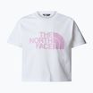 Shirt Kinder The North Face Crop Easy Tee tnf white/cyber