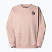 The North Face Mountain Cleanup über rosa Moos Sweatshirt