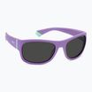 Polaroid PLD 8064/S violett/grau polarisierte Kindersonnenbrille