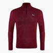 Lauf Sweatshirt Hoodie Herren Under Armour Seamless Stride 1/4 Zip racer red/reflective
