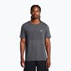 Herren Under Armour Seamless Stride tetra grau/reflektierend Laufshirt