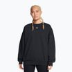 Under Armour Damen Rival Fleece OS Crew schwarz/weiss Sweatshirt