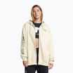 Sweatshirt Hoodie Damen Under Armour Project Rock HWT Full Zip Hard at Work silt/clay green/yellow ochre