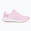 Trainingsschuhe Damen Under Armour W Charged Aurora 2 prime pink/white/metallic silver