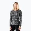 Damen Thermo-Langarmshirt Smartwool Merino 250 Baselayer Crew Boxed schwarz deco floral
