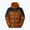 Herren Daunenjacke The North Face Diablo Down 2.0 Hoodie mushroom ember/black heather/recycled