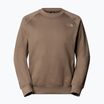 Herrenpullover The North Face Raglan Box Nse Crew mocha brown/mushroom gr