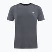 Herren New Balance Race Day graphitfarbenes Laufshirt