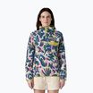 Patagonia Damen-Trekking-Sweatshirt LW Synch Snap-T P/O wild botanist/tidal teal