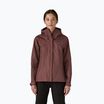 Patagonia Torrentshell 3L Regenjacke für Frauen, dunkles Rubinrot
