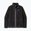 Herren-Trekking-Fleecejacke Patagonia Retro Pile schwarz mit forge grau