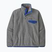 Herren Patagonia LW Synch Snap-T P / O nickel w / clement blau Trekking Sweatshirt