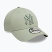 New Era League Essential 9Forty New York Yankees grün Pastell Baseballkappe