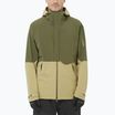 Herren Softshell-Jacke Salomon Outherpath Pro 2.5 l grau grün/weinblatt