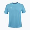Shirt Kinder Babolat Play Crew Neck Jr cyan blue