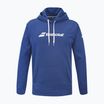 Sweatshrit Hoodie Tennis Herren Babolat Exercise Hood Sweat sodalite blue