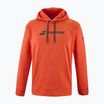 Sweatshrit Hoodie Tennis Herren Babolat Exercise Hood Sweat fiesta red