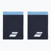 Handgelenk-Band Babolat Logo Jumbo Wristband 2 Stk. drive heritage blue