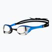 Schwimmbrille arena Cobra Ultra Swipe Mirror silver / blue