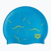 Schwimmkappe Badehaube Kinder arena Print star graphic / turquois