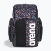 Arena Spiky III 45 l Allover Konfetti schwarzer Schwimmrucksack